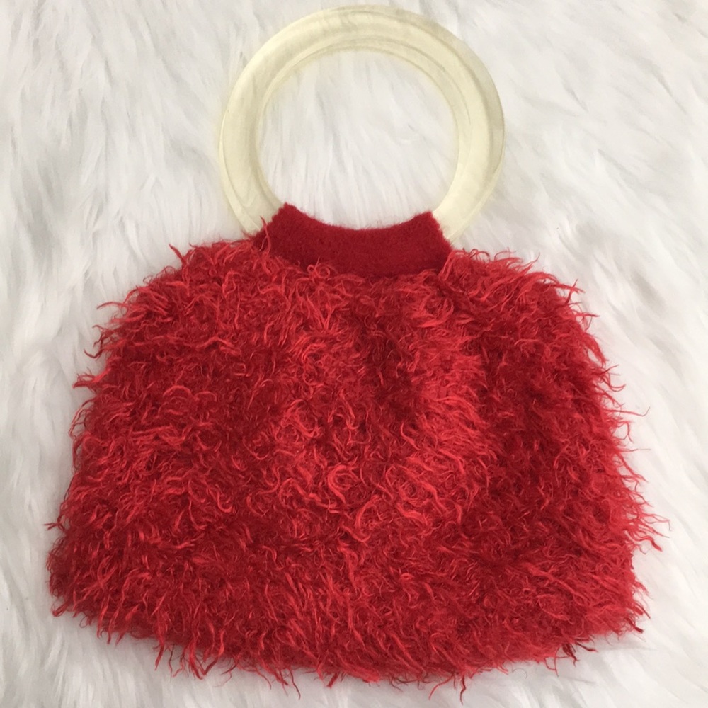 Boho Handcrafted Wool Felted Bag